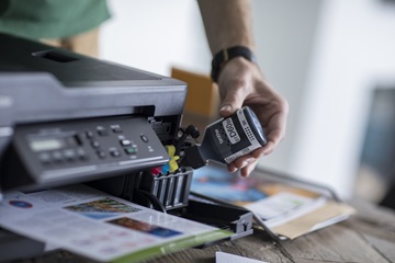 Brother DCP T710W în utilizare